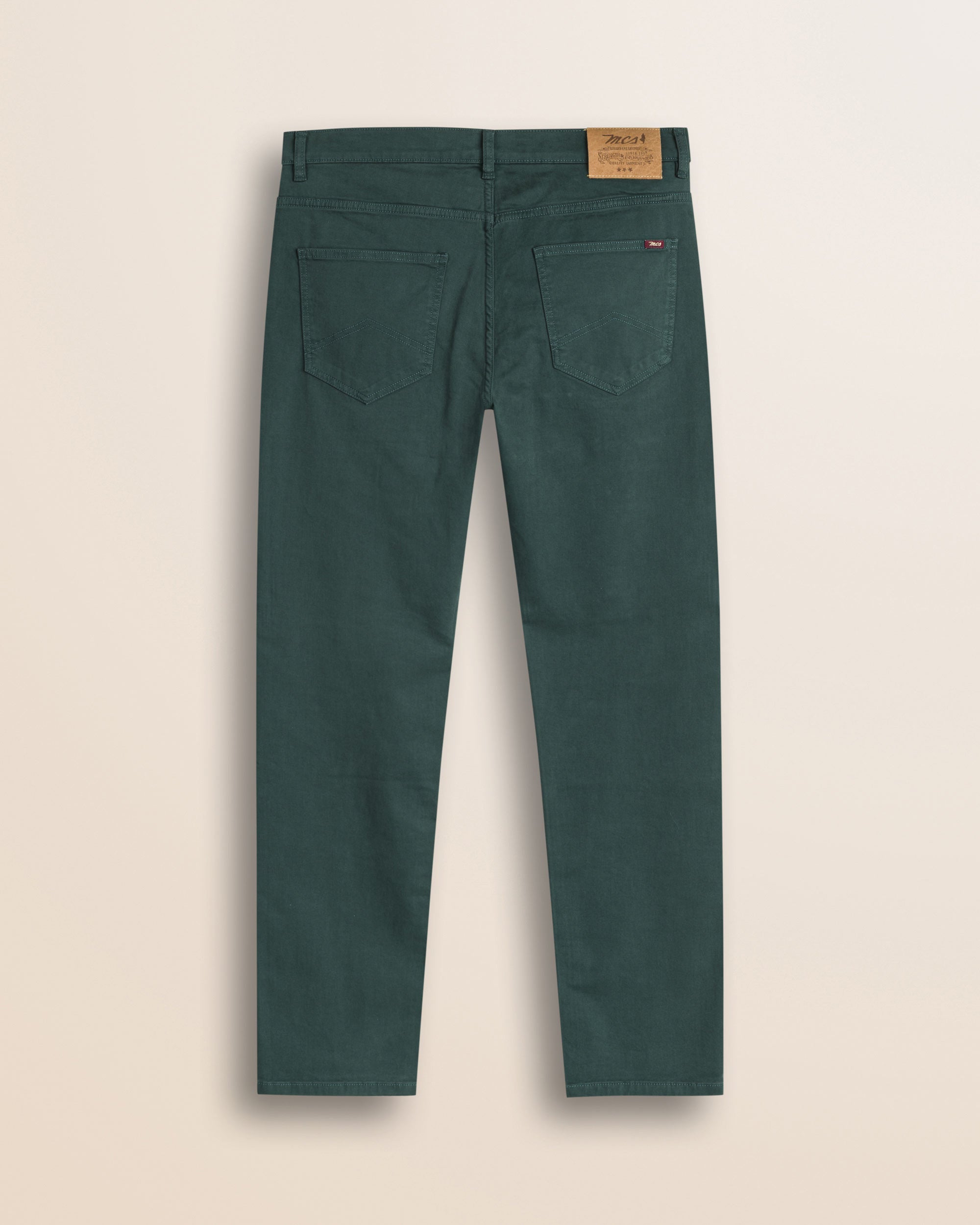 Pantalone 5 Tasche in Gabardina Regular Fit retro - Ponderosa Pine