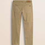 Pantalone 5 Tasche in Gabardina Regular Fit retro - Elmwood Brown