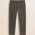 Pantalone 5 Tasche in Gabardina Regular Fit fronte - Chocolate