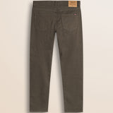 Pantalone 5 Tasche in Gabardina Regular Fit retro - Chocolate