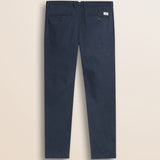 Pantalone Chino in Gabardina Slim Fit retro - Navy Blue