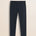 Pantalone Chino in Cotone Dobby Slim Fit fronte - Navy Blue