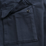 Pantalone Cargo in Gabardina Regular Fit 15mch204 03101 704 - Navy Blue