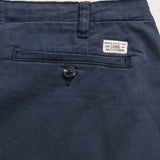 Pantalone Cargo in Gabardina Regular Fit dettaglio retro - Navy Blue