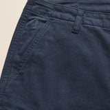 Pantalone Cargo in Gabardina Regular Fit dettaglio tasca - Navy Blue