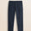 Pantalone Cargo in Gabardina Regular Fit fronte - Navy Blue