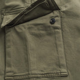 Pantalone Cargo in Gabardina Regular Fit 15mch204 03101 820 - Olive Night