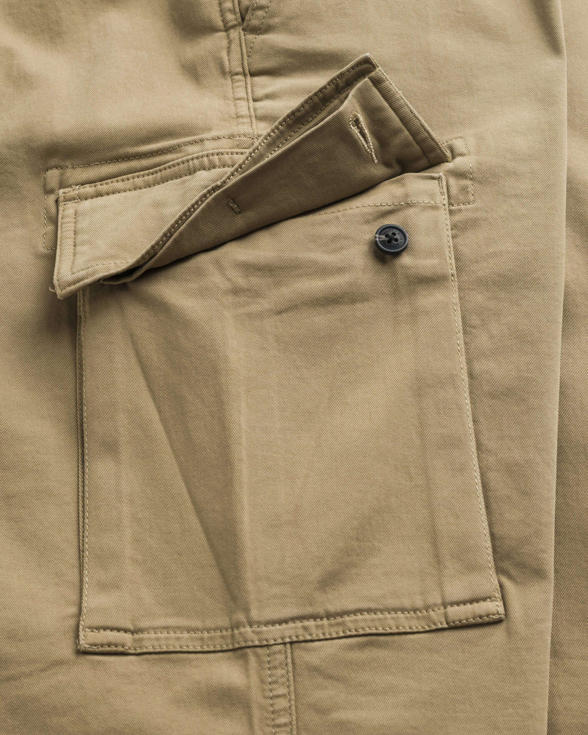Pantalone Cargo in Gabardina Regular Fit 15mch204 03101 940 - Elmwood Brown