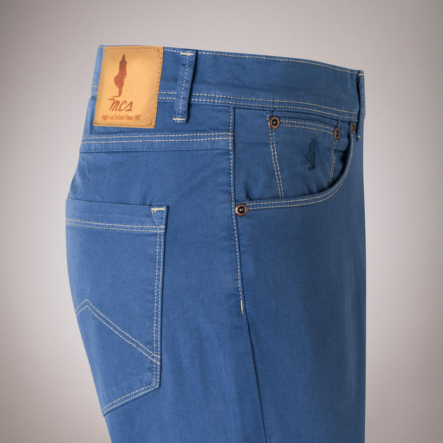 Five Pocket Slim Gabardine Trousers