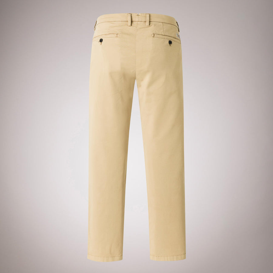 Pantaloni Chino in Gabardina Regular