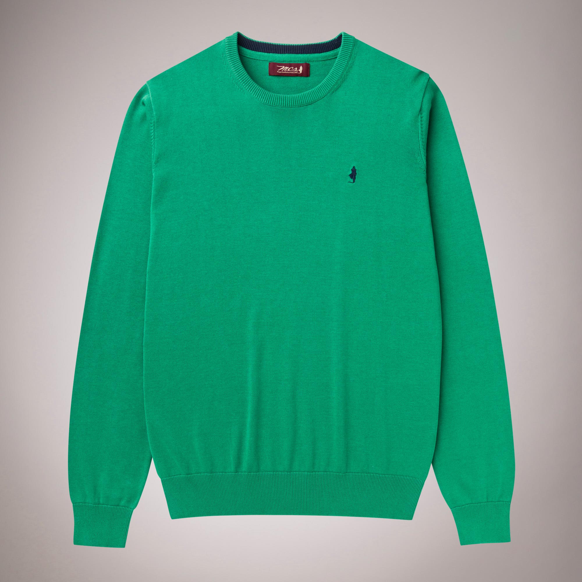 MAGLIONE GIROCOLLO LIME main image 1