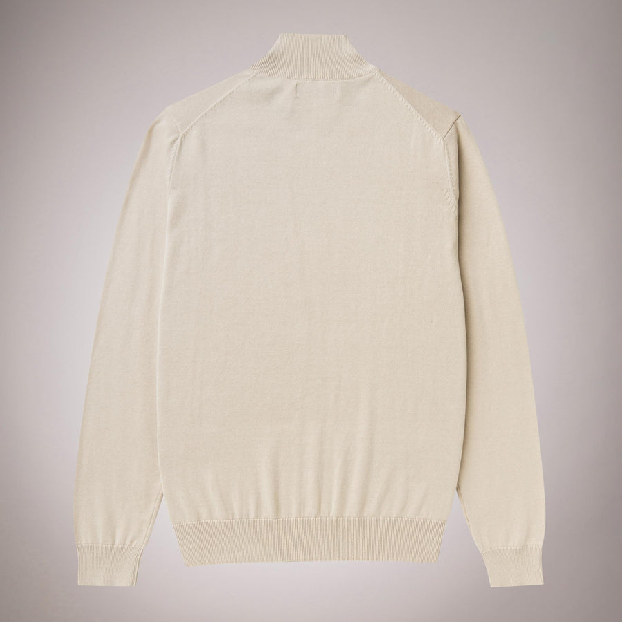 100% Cotton Zip Up Sweater
