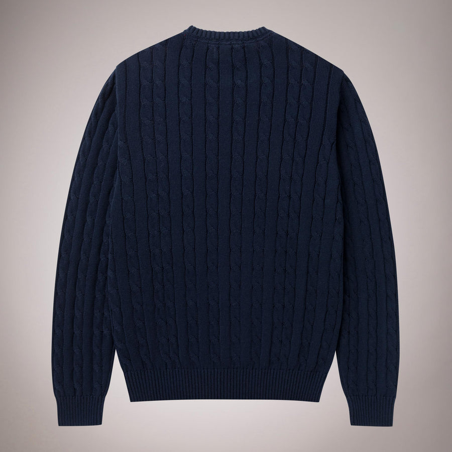 100% Cotton Cable Sweater