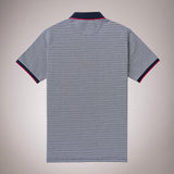 100% Cotton Striped Polo Shirt