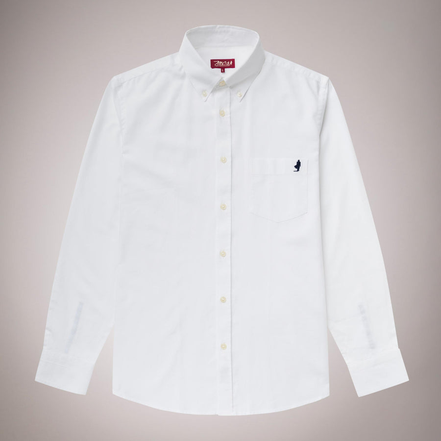 100% Cotton Oxford shirt with pocket