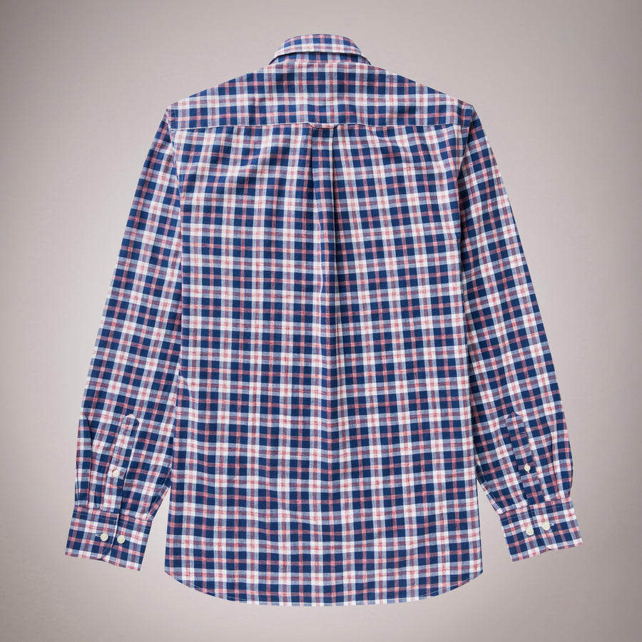Checked shirt in Cotton and Lyocell