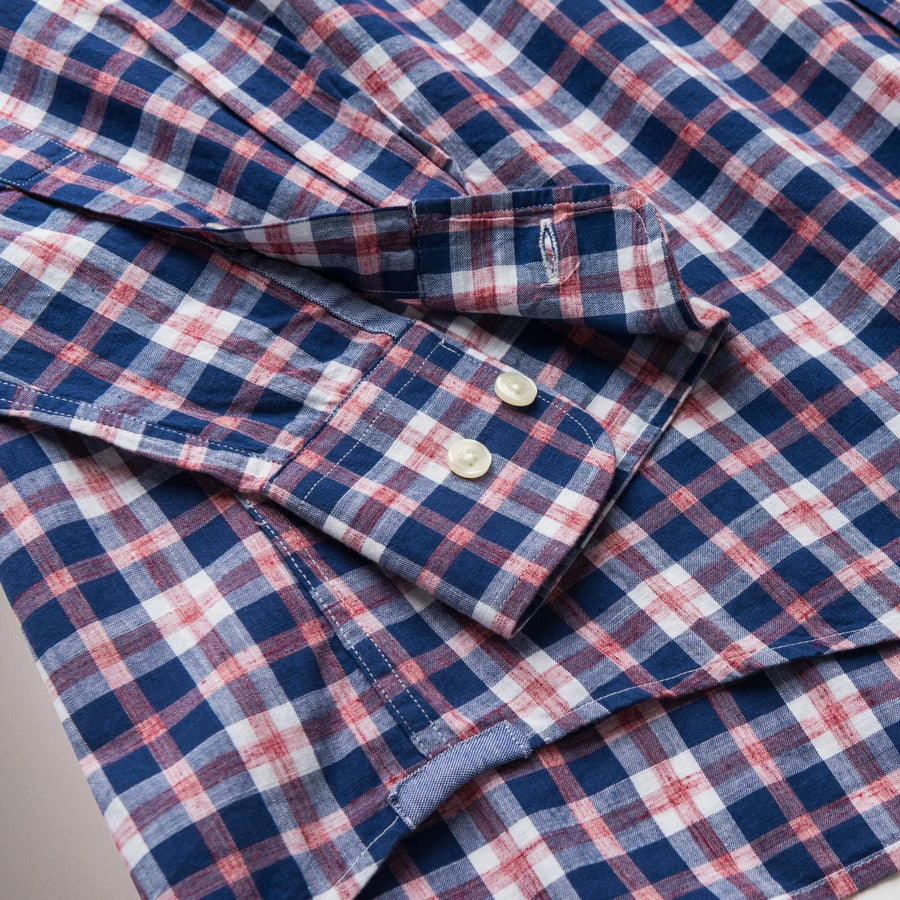 Checked shirt in Cotton and Lyocell