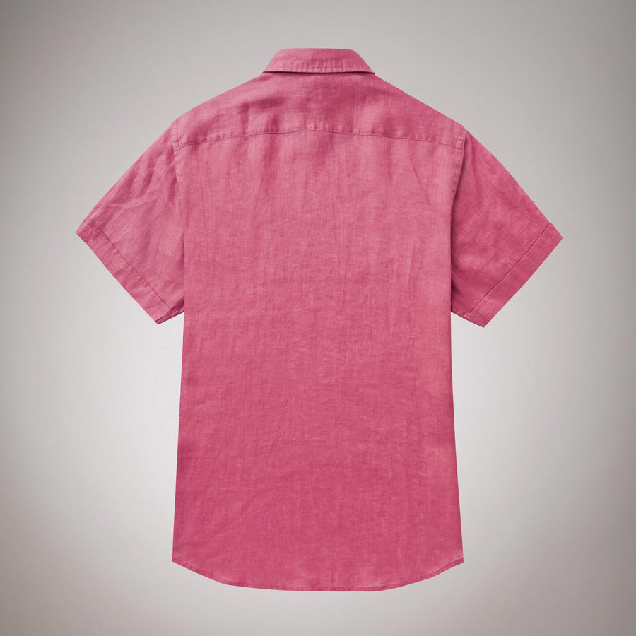 Short Sleeve Shirt 100% Linen