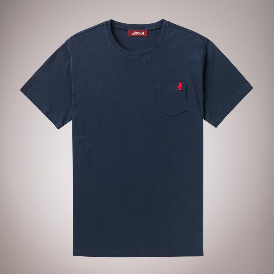 Plain T-Shirt with Pocket 100% Cotton