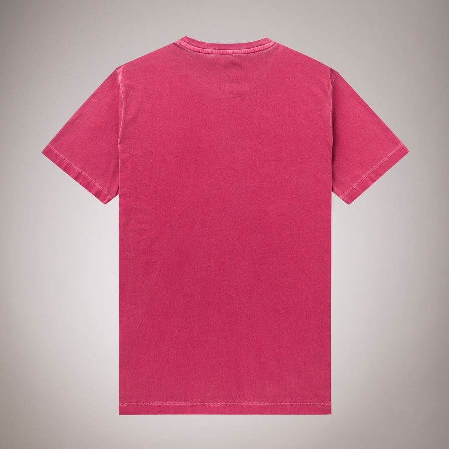 Colored T-Shirt with Writing 100% Cotton
