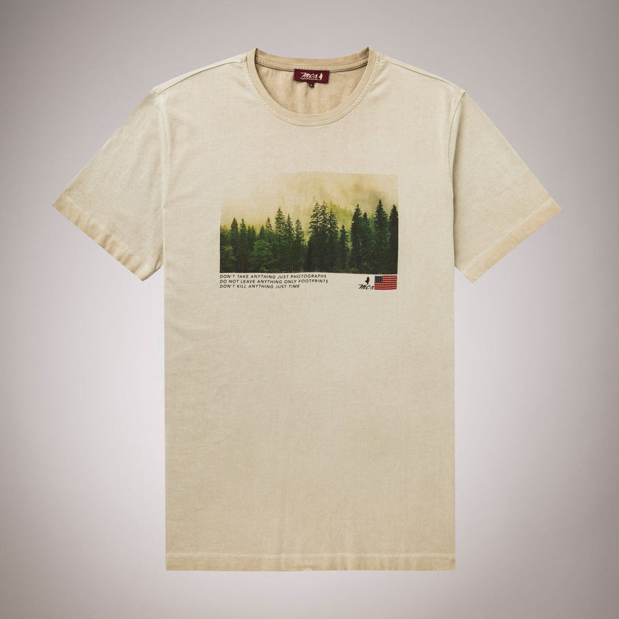 T-Shirt Stampa Outdoor 100% Cotone