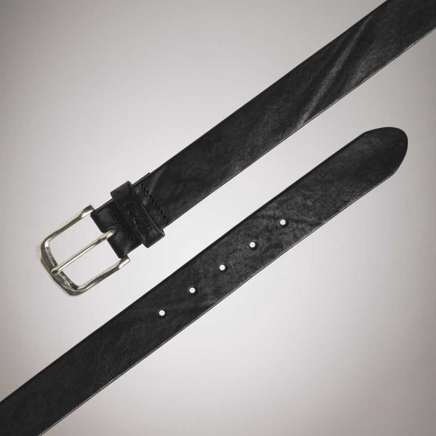 Belt with embossed logo