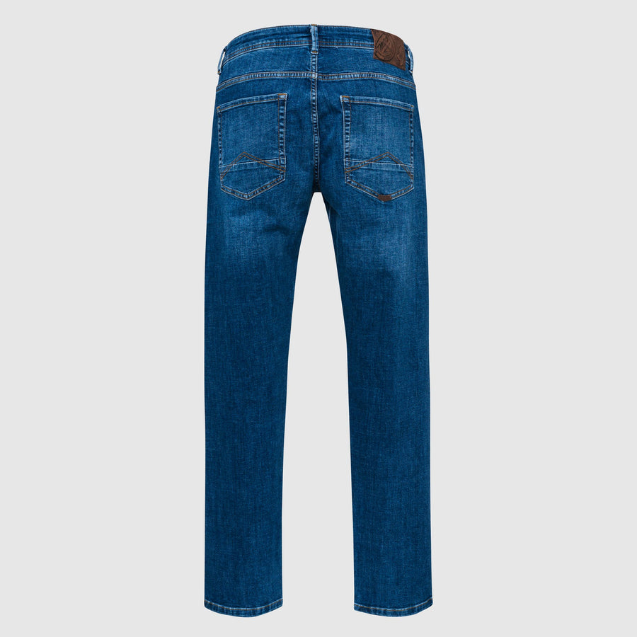 Jeans cinque tasche lavaggio medio scuro