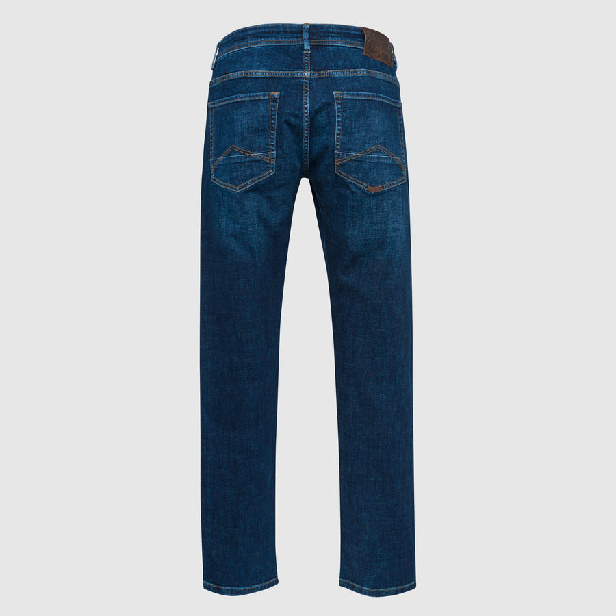 Jeans cinque tasche lavaggio medio scuro