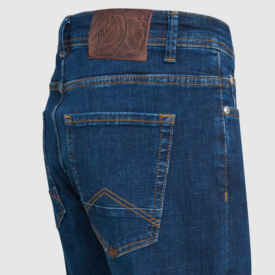 Jeans cinque tasche lavaggio medio scuro