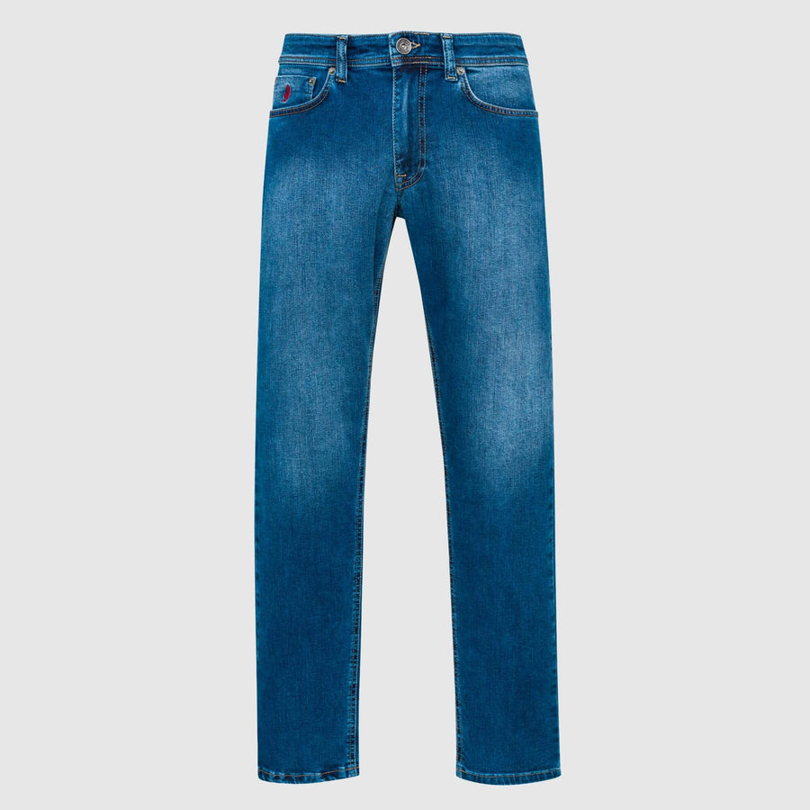 Cinque tasche in denim mid-light