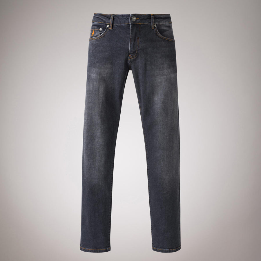 Slim fit black jeans