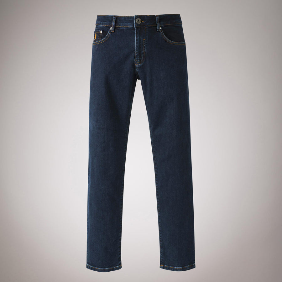 Regular fit blue black jeans
