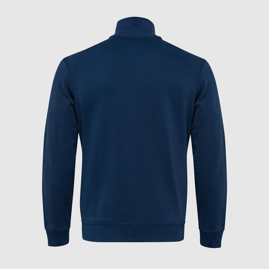 Felpa senza cappuccio con zip