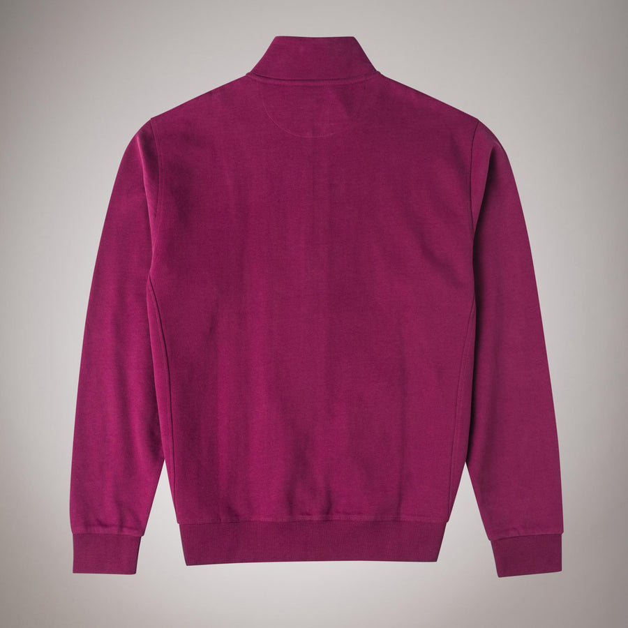 Felpa smerigliata full zip