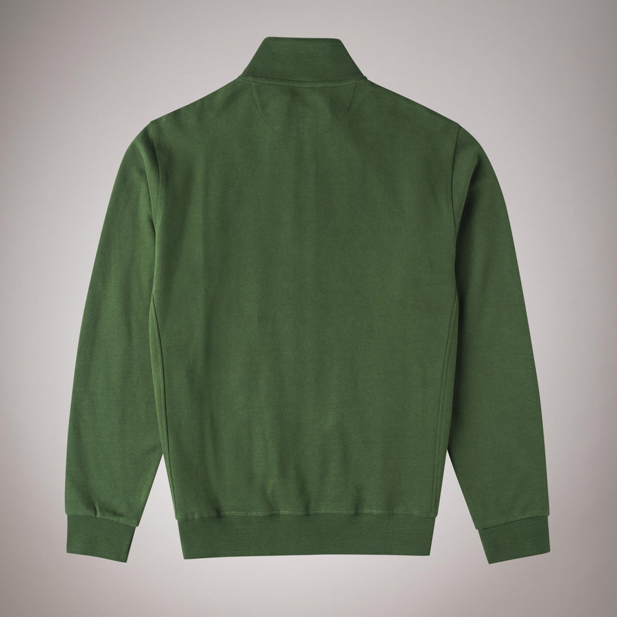 Felpa smerigliata full zip