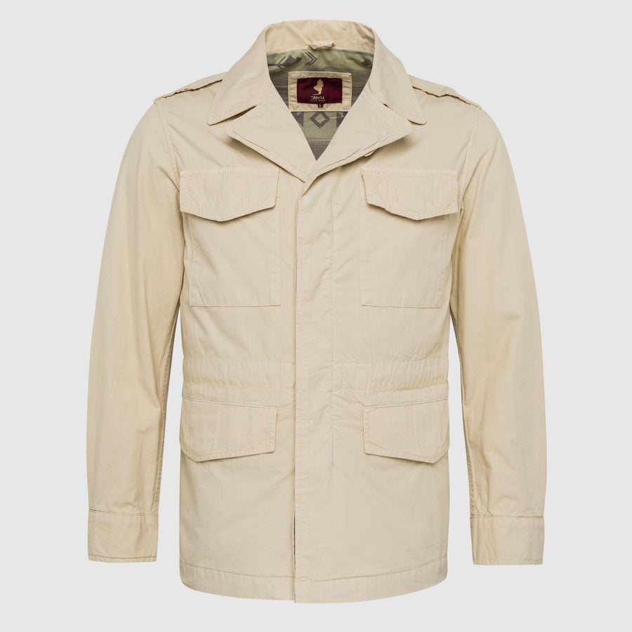 Field jacket in cotone