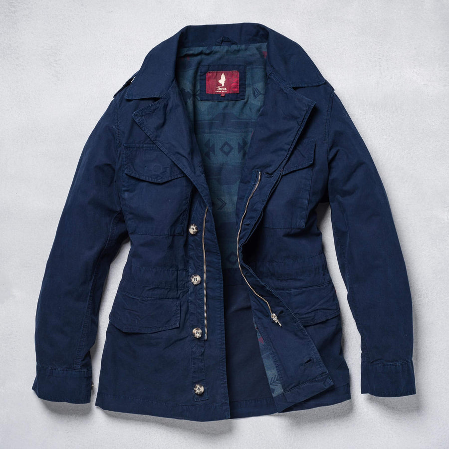 Field jacket in cotone