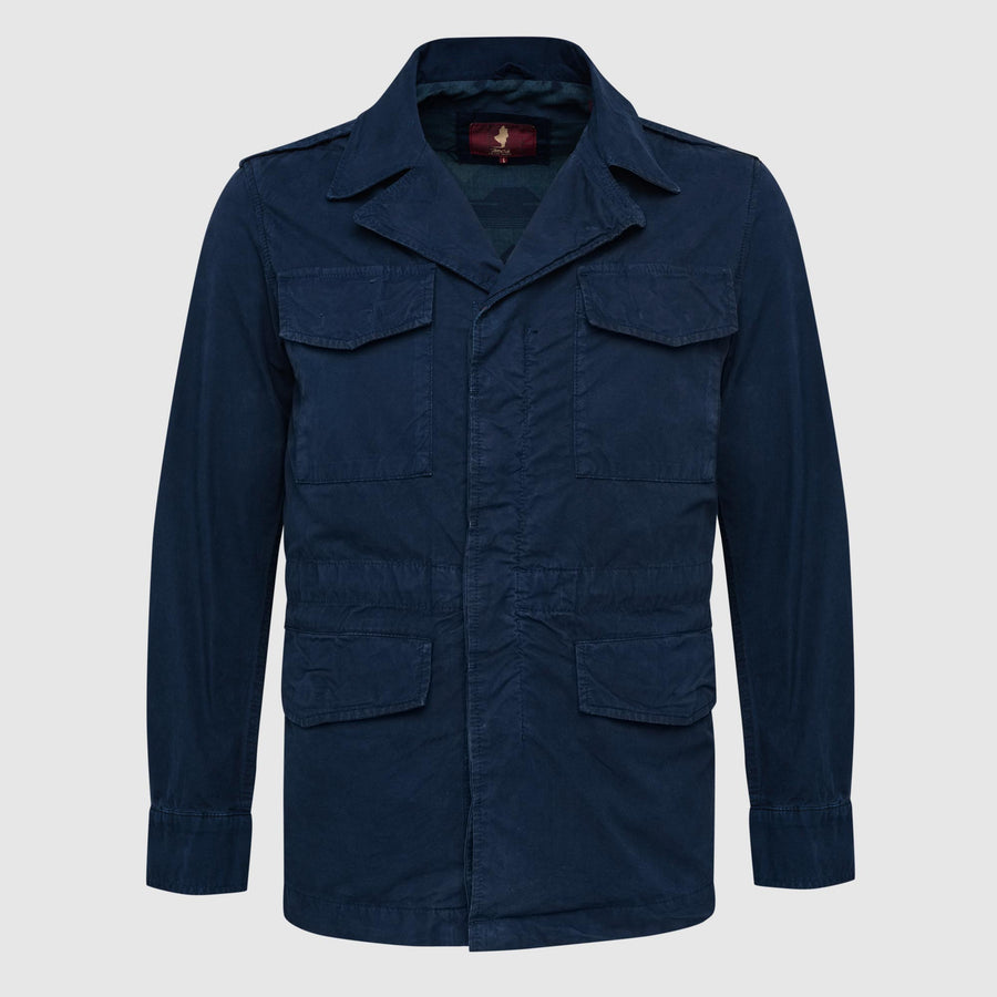 Field jacket in cotone