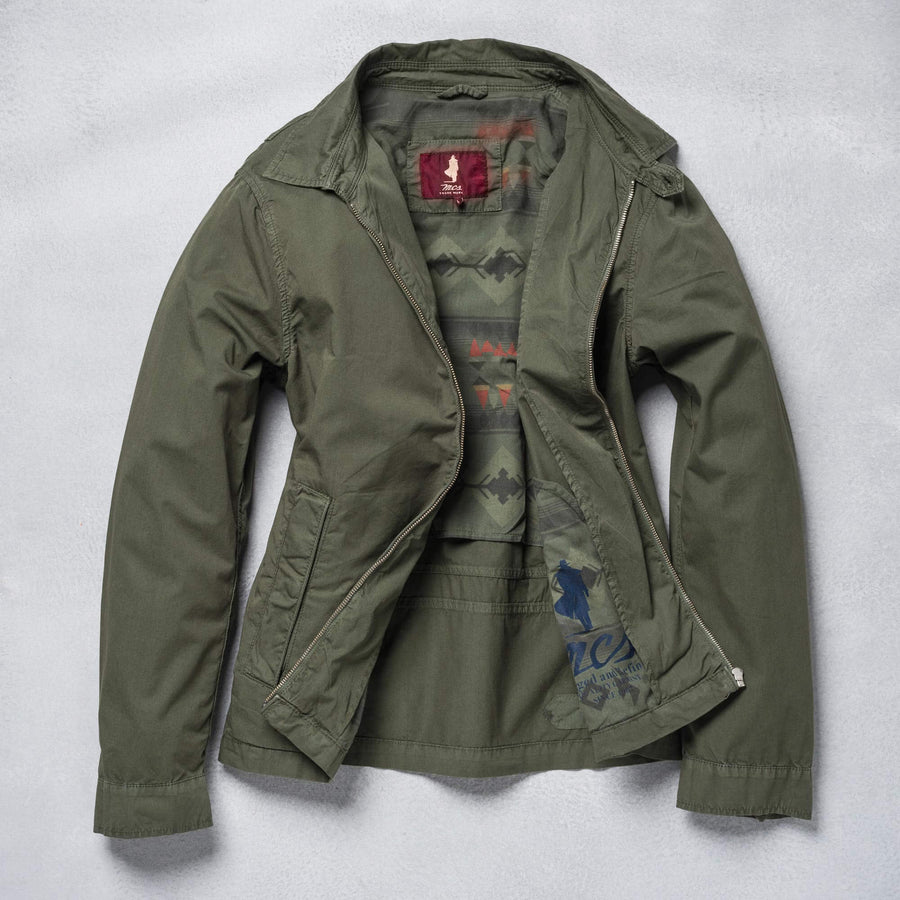Giacca di cotone harrington
