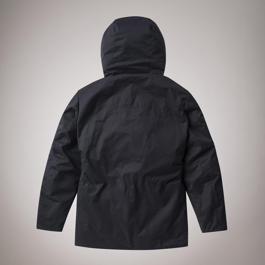Winter parka with hood