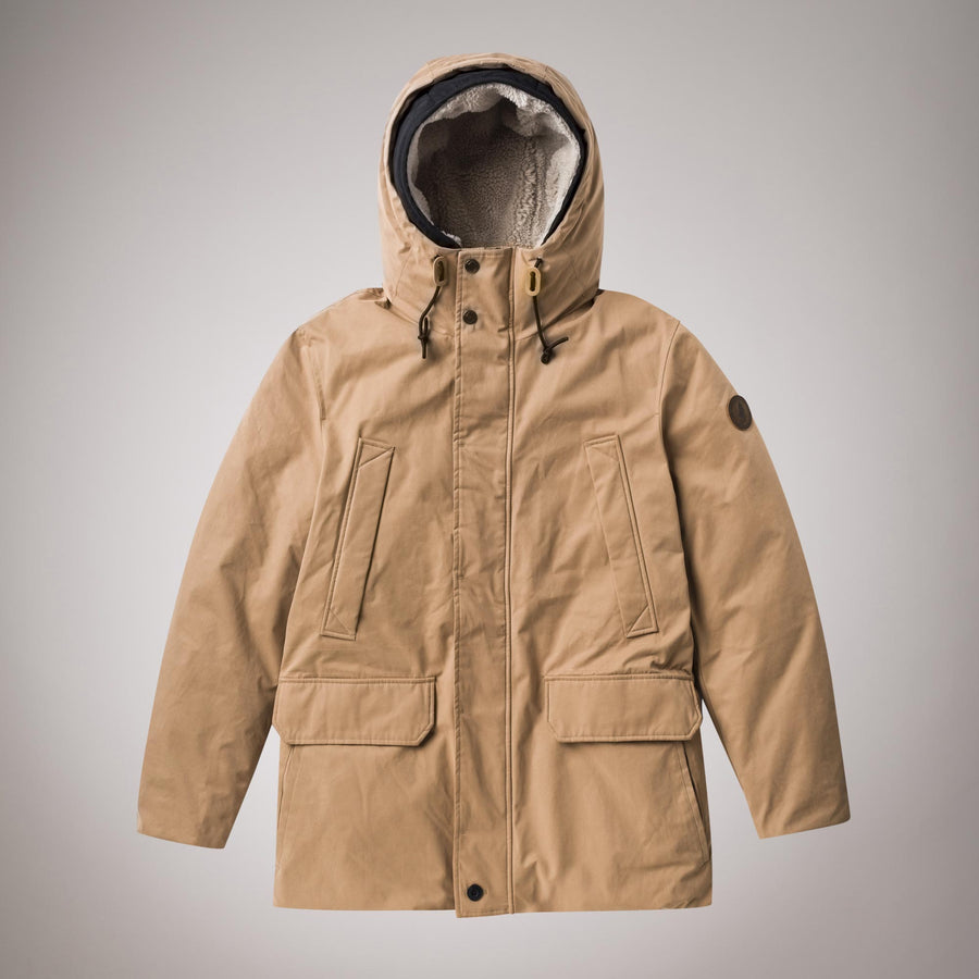 Winter parka with hood