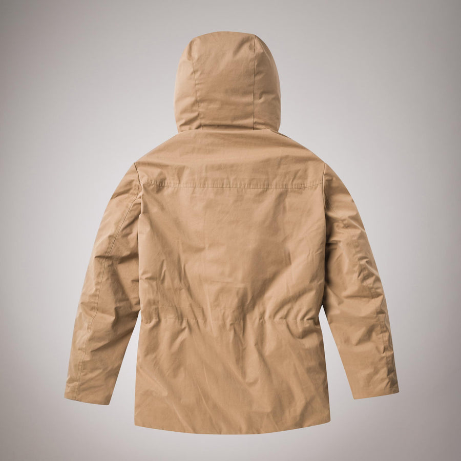 Winter parka with hood