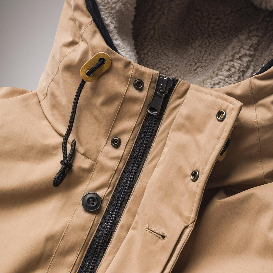 Winter parka with hood
