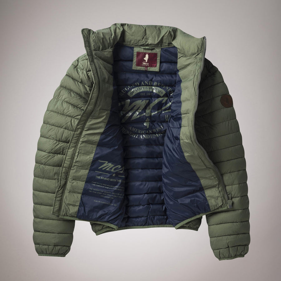 Piumino invernale in nylon
