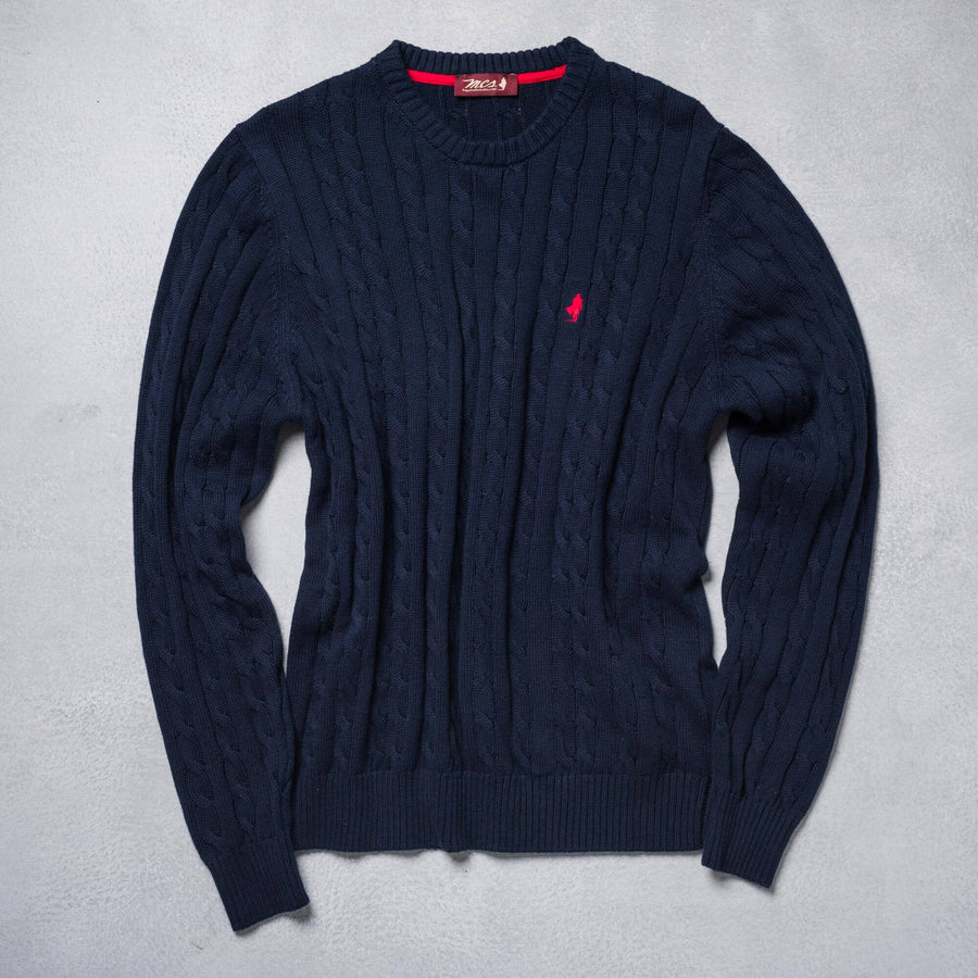 Maglione a trecce