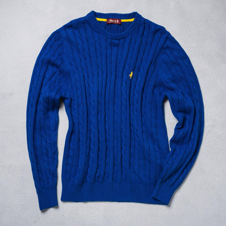 Maglione a trecce