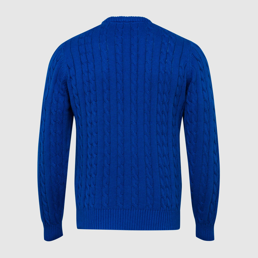 Maglione a trecce