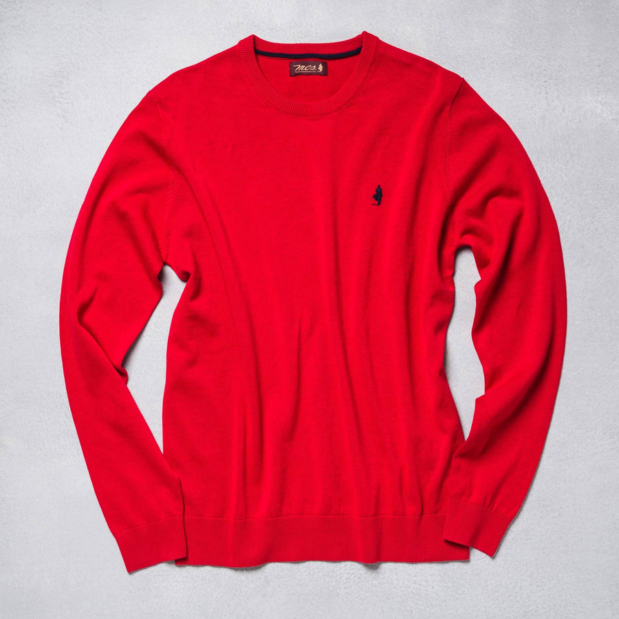 Maglia girocollo colorata "Biowash"