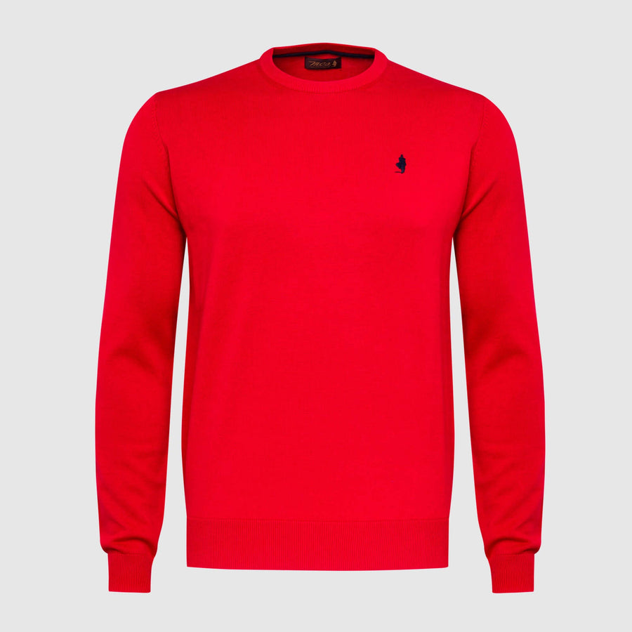 Maglia girocollo colorata "Biowash"