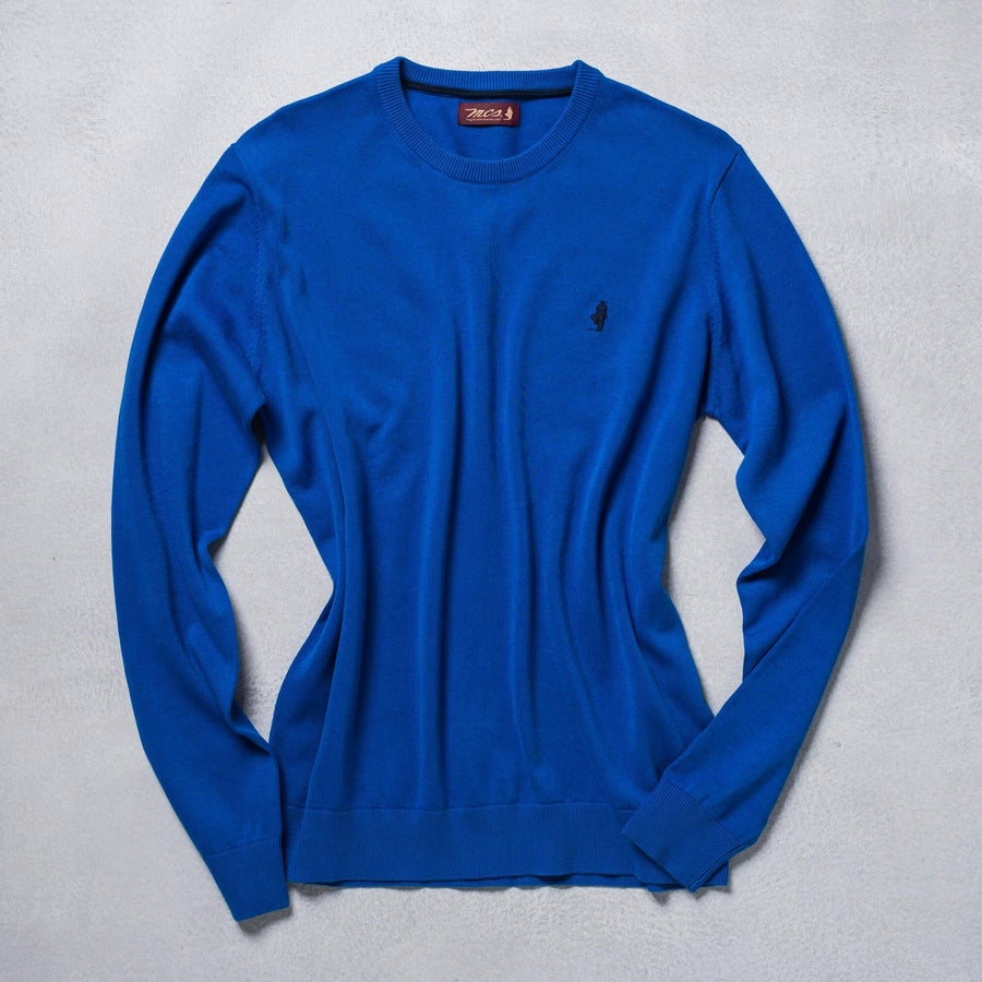 Maglia girocollo colorata "Biowash"